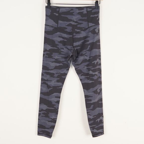 Athleta Elation Camo Black 7/8 High Rise Leggings Womens Sz S - Picture 3 of 12
